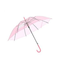 Gradient Transparent Solid Color Children's PVC Umbrella