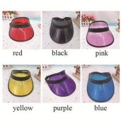 Sport Summer Sun Visor Hats Empty Top for Men Women