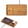 Bamboo Fast Wireless Charger Stand Wood