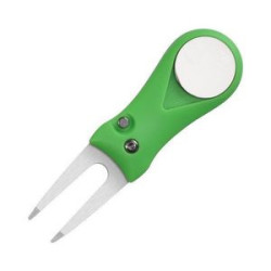 Foldable Repair Tool Magnetic Ball Marker Golf Pitch