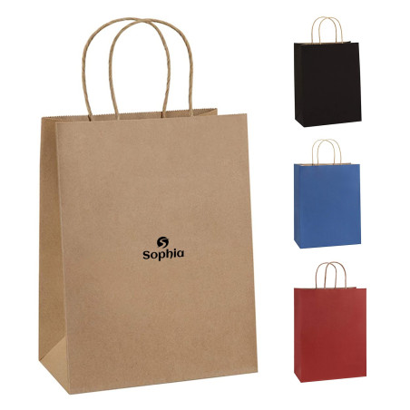 Paper Brown Shopping Bag with Handle