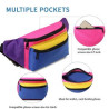 Neon Waist Fanny Pack For 80S Costumes