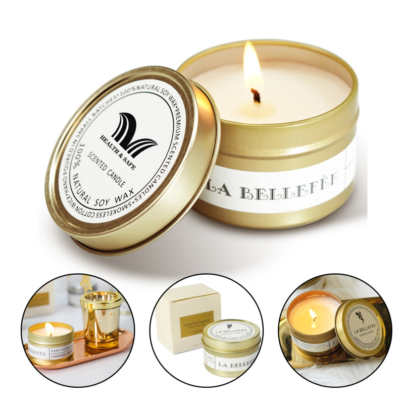 2 Oz. Soy Wax Candles For Home Scented
