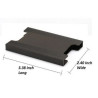 RFID Credit Card Holder for Men Money Clip Aluminum Metal