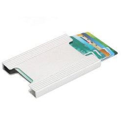 RFID Credit Card Holder for Men Money Clip Aluminum Metal