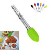 7 Inch Silicone Kitchen Tongs
