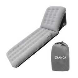 Adjustable inflatable camping sofa cushion