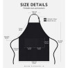 Adjustable Waterproof Apron With 2 Pockets