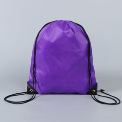 Polyester Cloth Bunch Pocket Nylon Draw String Bag
