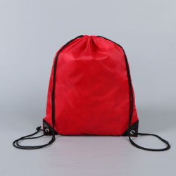 Polyester Cloth Bunch Pocket Nylon Draw String Bag