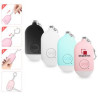 Rechargeable Safety Alarm Keychain w/ LED