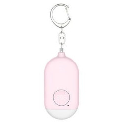Rechargeable Safety Alarm Keychain w/ LED