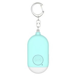 Rechargeable Safety Alarm Keychain w/ LED