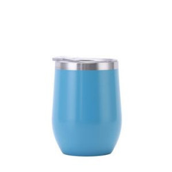 12 Oz. Double Wall Eggshell Cup with Lid