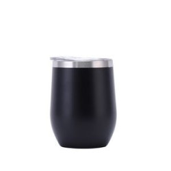 12 Oz. Double Wall Eggshell Cup with Lid