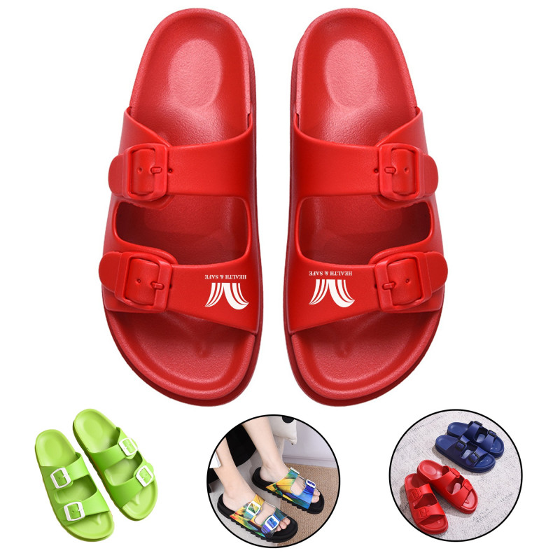 Sandals Double Buckle Strap