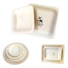 Wooden disposable cake plate