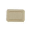 Wooden disposable cake plate