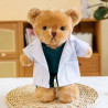 White Coat Medical Gifts Stuffed Dr. Bears