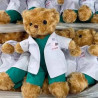 White Coat Medical Gifts Stuffed Dr. Bears
