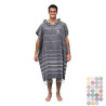 Turkish Cotton Hooded Poncho Towel Bathrobe