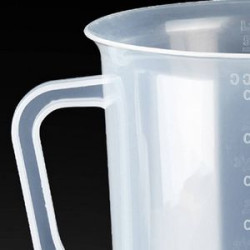 Transparent Plastic graduated measuring Jug of 500ml