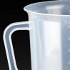 Transparent Plastic graduated measuring Jug of 500ml