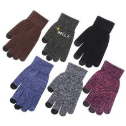 Touch Screen Warm Gloves With Thermal Soft Knit Lining
