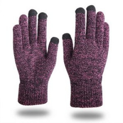 Touch Screen Warm Gloves With Thermal Soft Knit Lining