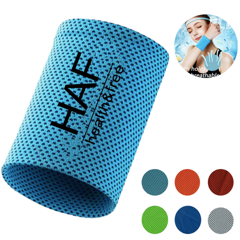 Fitness Sports Sweat Absorbent Polyester Wristband