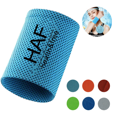 Fitness Sports Sweat Absorbent Polyester Wristband