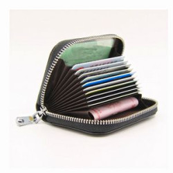 RFID Anti-theft Head Leather Organ Men's Card Bag