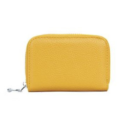 RFID Anti-theft Head Leather Organ Men's Card Bag