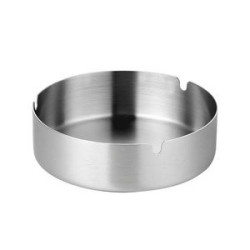 Round Stainless Steel Cigarette Cigar Ashtray
