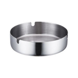 Round Stainless Steel Cigarette Cigar Ashtray