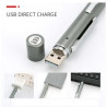 3in1 USB Rechargeable Mini LED Flashlight Pen