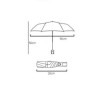 UV Sun Rain Umbrella Compact Folding Auto-Open