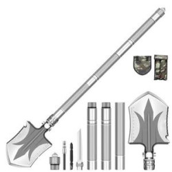 Shovel With Heavy Duty Carbon Steel Head