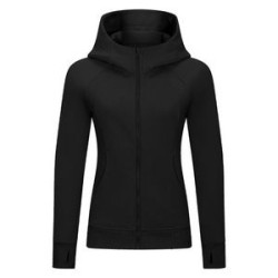 Women's Casual Cotton Long Sleeve Full Zip Hoodies