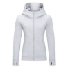Women's Casual Cotton Long Sleeve Full Zip Hoodies