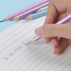 12PCS Eco-friendly Rainbow Pencils