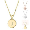 Letter Pendant Necklace
