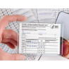 PVC Vaccination Card Protector Holder