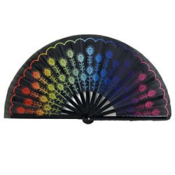 Folding Fabric Hand Fan