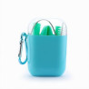 Silicone Straw with Carrying Case and Brush