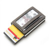 Slim RFID Wallets for Men Genuine Leather Front Pocket
