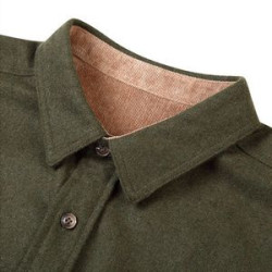 Men'S All Cotton Flannel Shirt