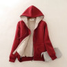 Ladies' Heavyweight Sherpa-Lined Hooded Fleece Jacket