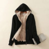 Ladies' Heavyweight Sherpa-Lined Hooded Fleece Jacket