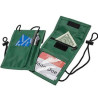 Large Badge Holder Neck Wallets With Clear Display Window